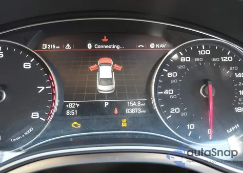 2013 Audi A6 2.0T Premium from USA, damaged, VIN WAUGFAFC2DN150248